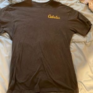 Cabelas gray short sleeve tee